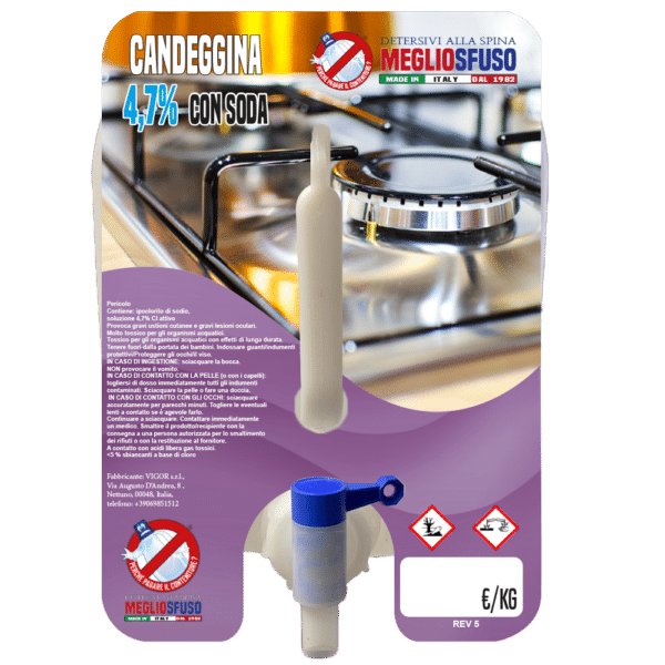 Candeggina 4,7% con Soda - immagine 2