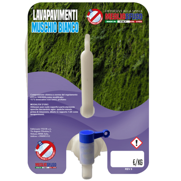Lavapavimenti Muschio Bianco - immagine 2