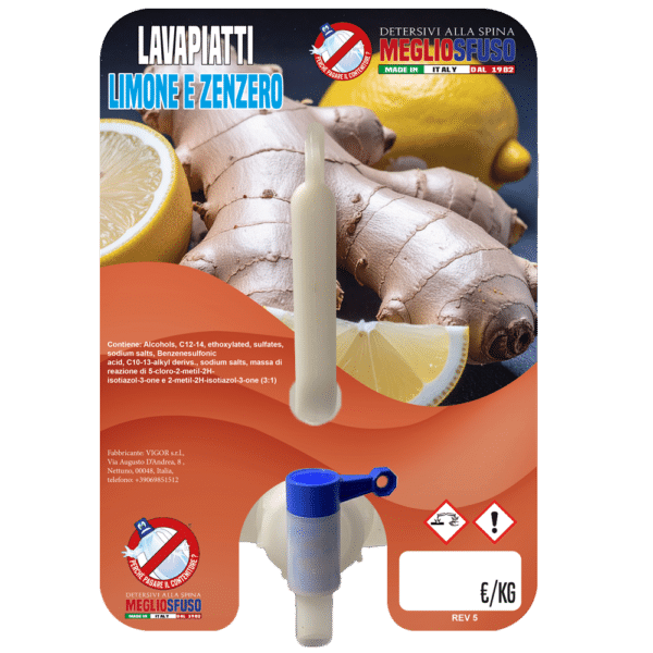 Lavapiatti Limone e Zenzero